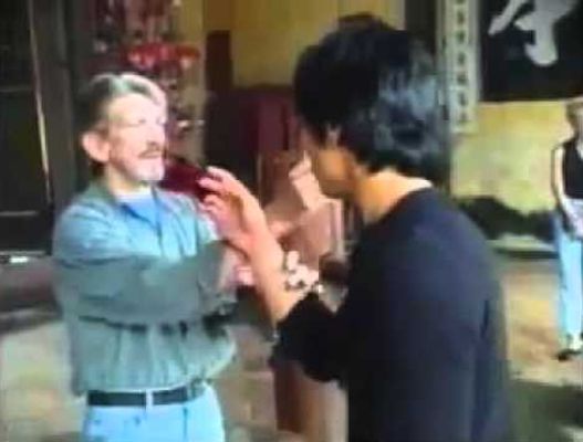 Jerry Poteet training Jason Scot Lee in Jeet Kune Do