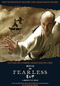 Jet Li's is Fearless Poster