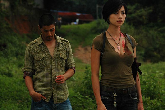 Johnny Nguyen and Veronica Ngo in Clash (2009).