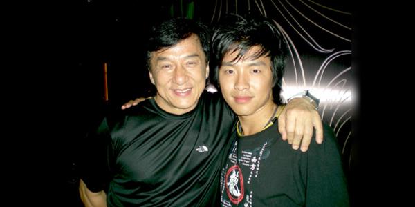 Jackie Chan and Jack Tu