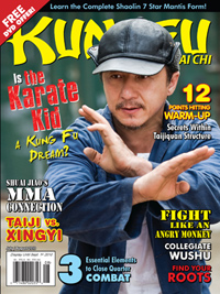 Karate Kid on Kung Fu Magazine Cover