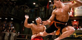 Jean-Claude Van Damme and Bolo Yeung in The Go-Go Boys