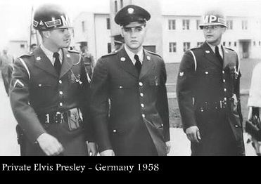 Elvis Presley in the Army in Germany 1958