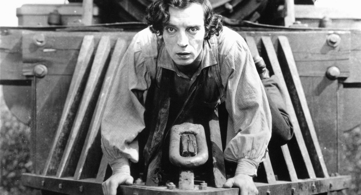 Buster Keaton Practices Systema in The General