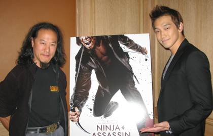 Gene Ching and Rain from Ninja Assassin