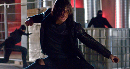 Rain in Ninja Assassin