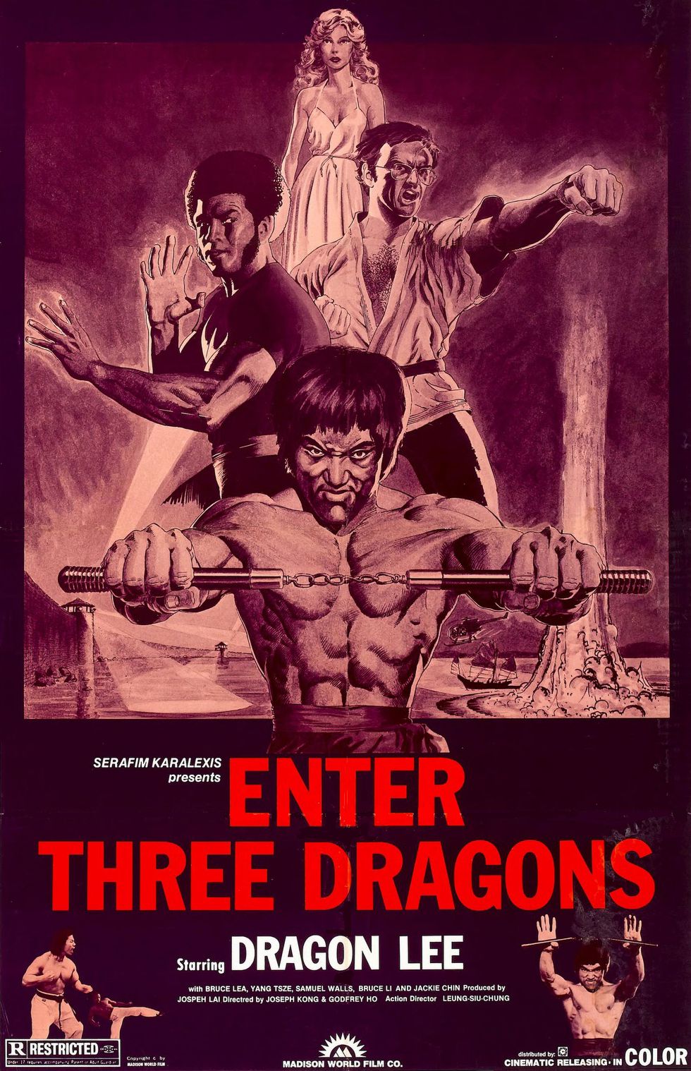 Enter Three Dragons Poster