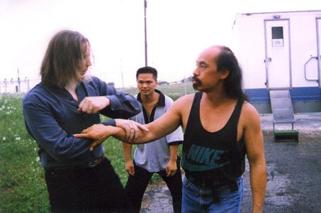 Sifu Albert Leong and Michael Dawson