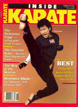 Phillip Rhee Inside Kung Fu Magazine Cover