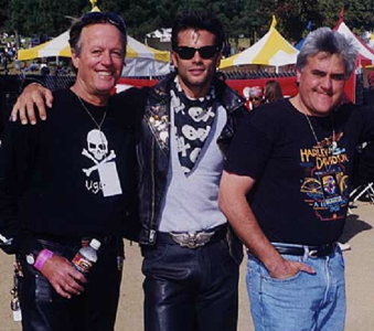 Peter Fonda Lorenzo Lamas and Jay Leno