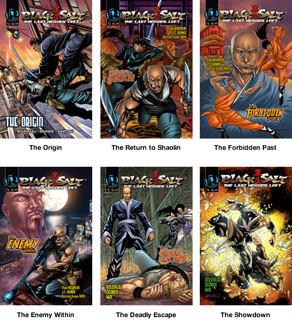 Black Salt The Movie Comics Cover Art