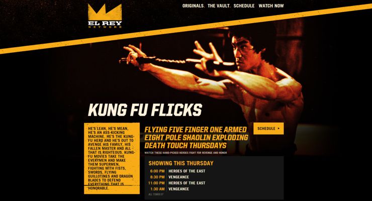 Robert Rodriguez El Rey Network Kung Fu Flicks