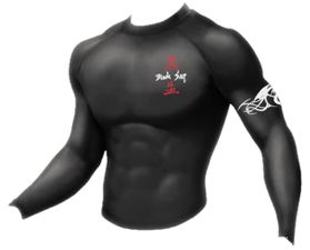 Black Salt Long Sleeve Trainer