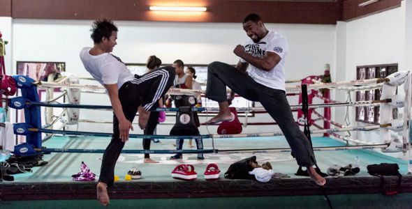 Tony Jaa and Michael Jai White Skin Trade