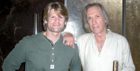 David Morizot and David Carradine