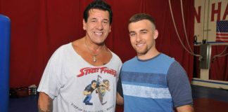 Chuck Zito and Matthew Ziff of The Martial Arts Kid