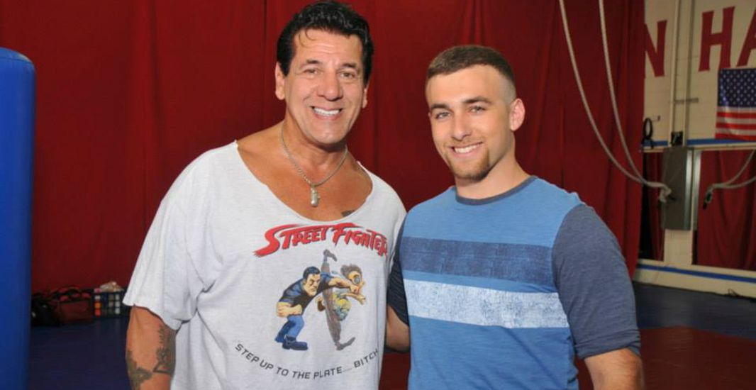 Chuck Zito and Matthew Ziff of The Martial Arts Kid