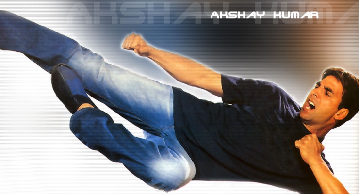 Akshay Kumar Flying Kick