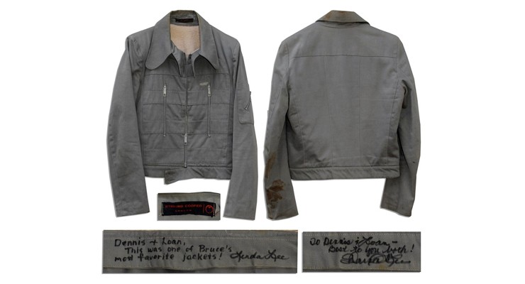 Bruce Lee's Sterling Cooper London Grey Cotton Jacket