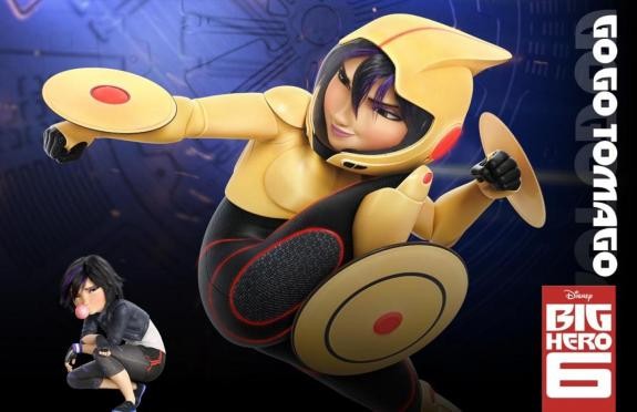 Go Go Tomago in Big Hero 6 (Voiced by Jamie Chung)