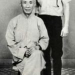 Yip Man and Bruce Lee