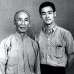 Yip Man and Bruce Lee