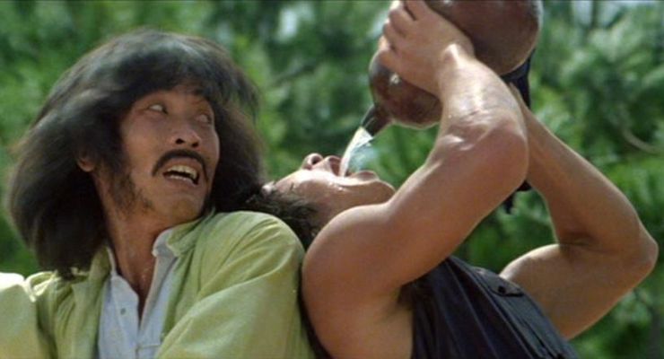 Jackie Chan and Jang Lee Hwang in Se ying diu sau (1978)