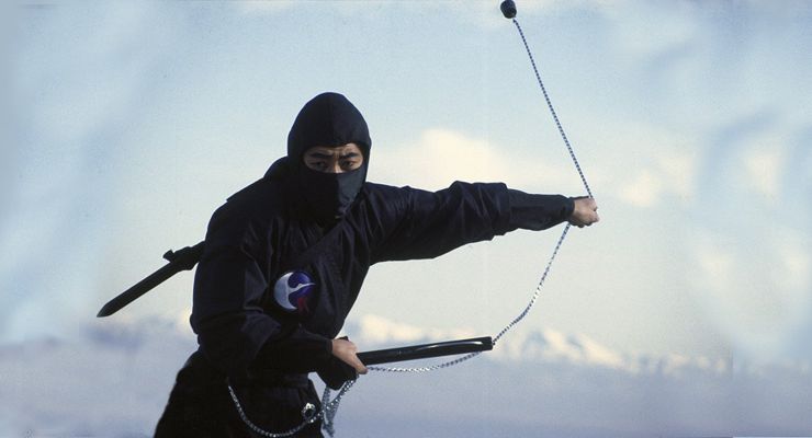 Sho Kosugi in Revenge of the Ninja