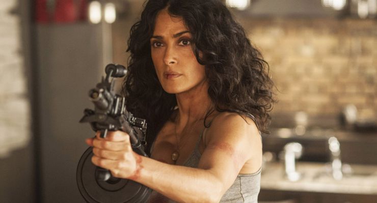 Salma Hayek in Everly (2015)