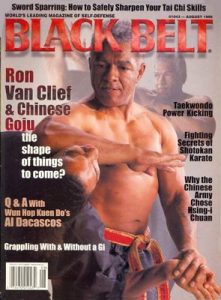 Ron Van Clief on Black Belt Magazine