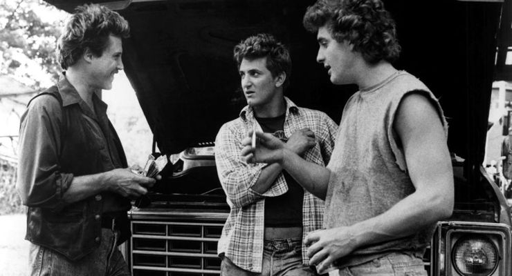 Christopher Walken, Sean Penn, Chris Penn in At Close Range