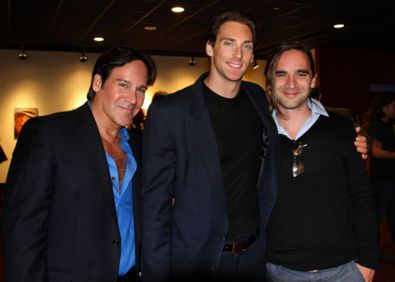 "The Toy Soldiers" Premier at the Hollywood ArcLight with Photographer, Mark Picascio and leading actor, Nick Frangione.