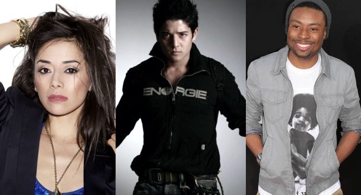 CBS' Rush Hour Cast Jon Foo, Justin Hires and Aimee Garcia