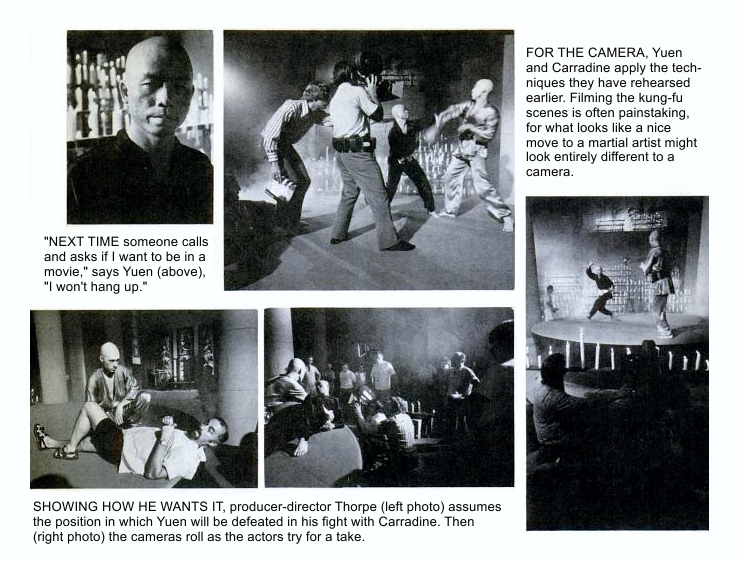 Photos from the Kung-Fu TV Series