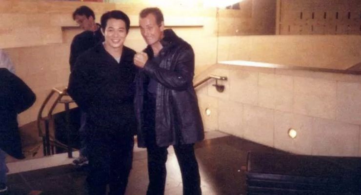 The One star Jet Li with Steven Lambert