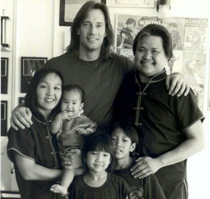 Kevin Sorbo with Douglas Wong and Family