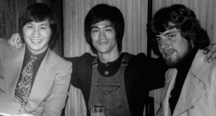 Sam Hui, Bruce Lee, Andre Morgan.