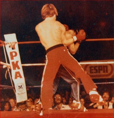 Donnie Hair just before his First Round KO of Bill Kase.