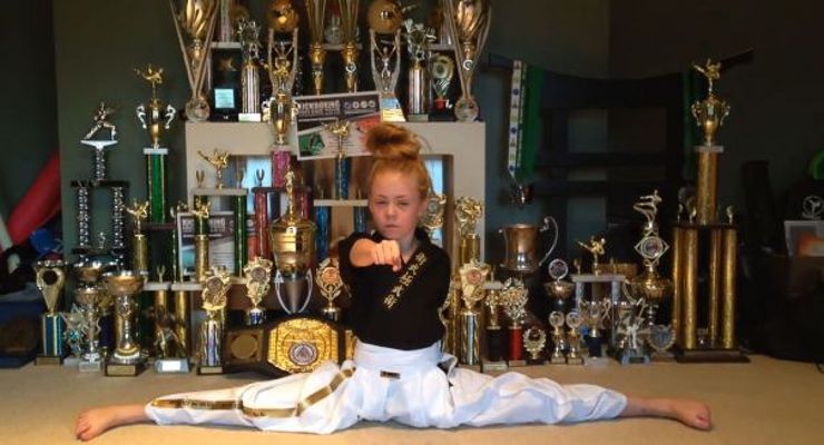 Jesse Jane McParland and Trophies