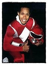 Erik Betts as "Red Ranger" from the original Mighty Morphin Power Rangers