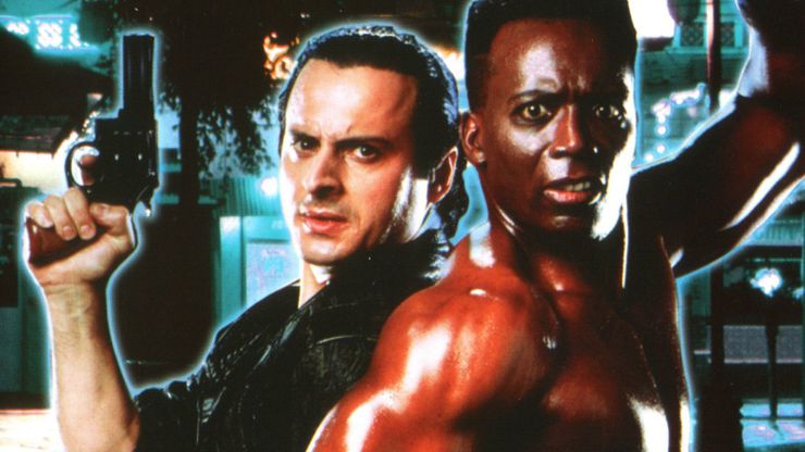 Jalal Merhi and Billy Blanks in Talons of the Eagle