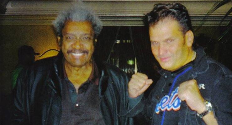 Tommy Bayiokos with Don King