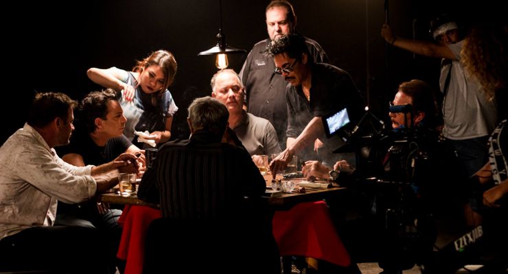 Tom Renner and cast and crew of The Chemist Tom Renner and cast and crew of The Chemist