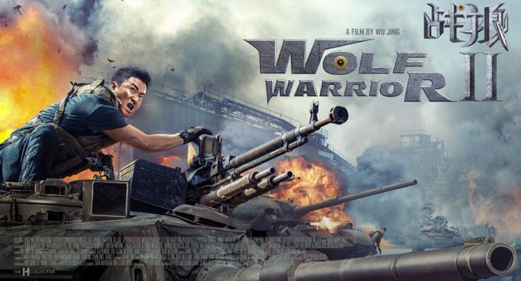 Jing Wu in Wolf Warrior