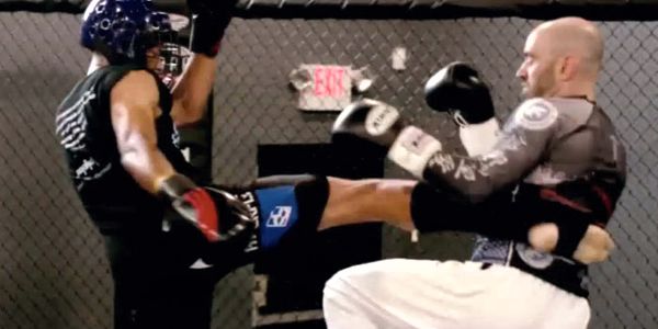 ESPN Anchor Stuart Scott Training MMA