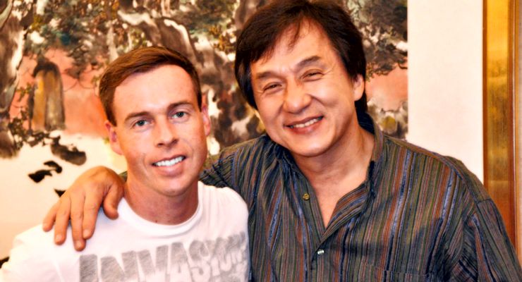 Brad Allan and Jackie Chan