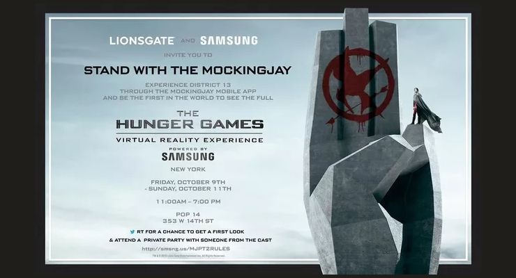 The Hunger Games Virtual Reality Experience