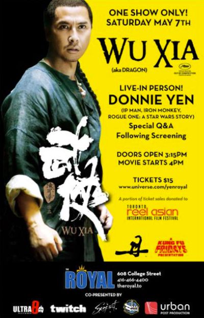 Donnie Yen Fan Event Poster