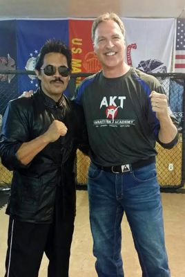 Art Camacho and Barry Broughton at Stunt Fighting For Film Seminar