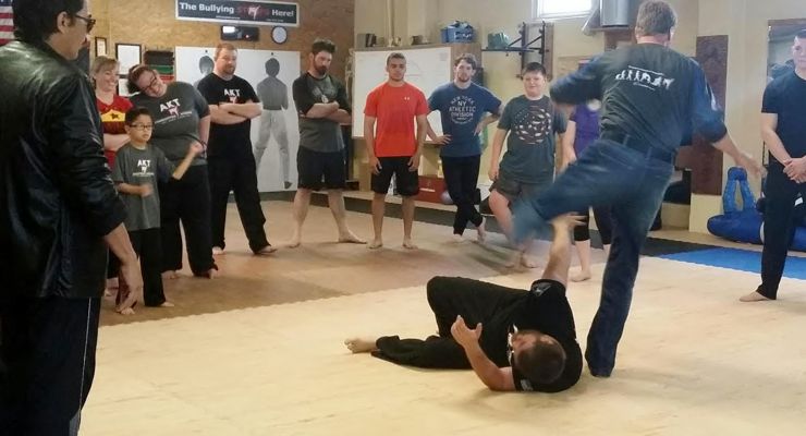 Art Camacho Stunt Seminar at AKT Combatives